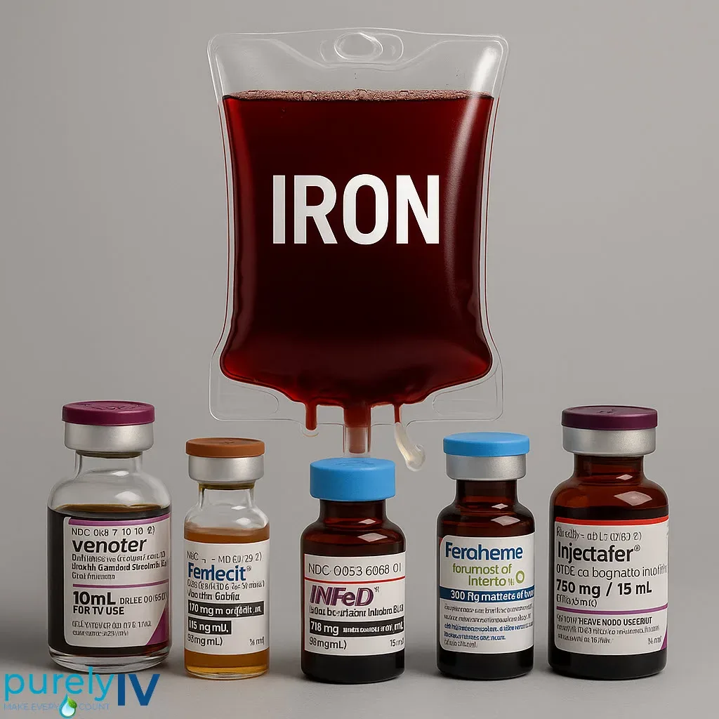 IV Iron Infusions: 5 Common Options Compared
