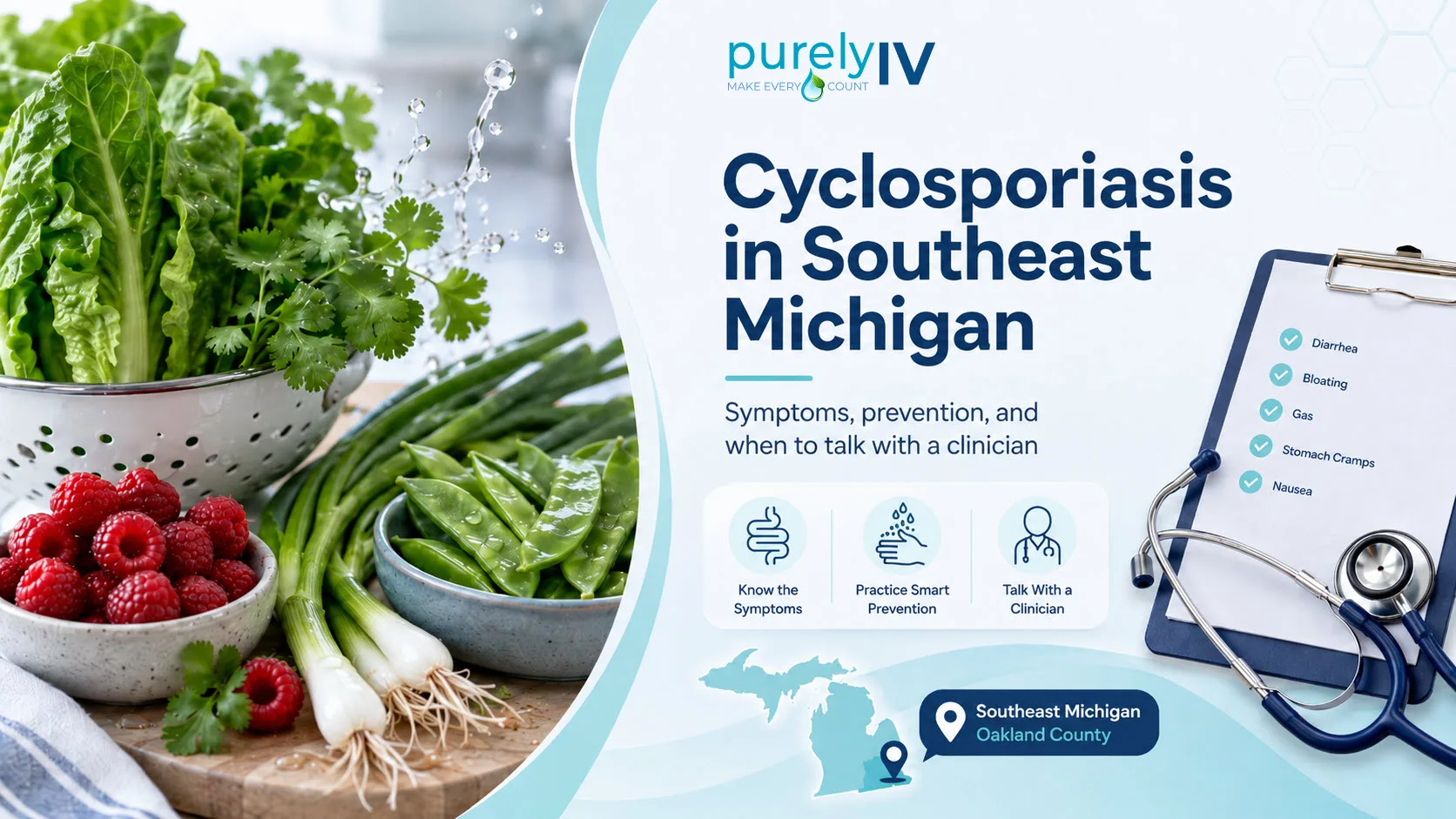 Cyclosporiasis in Southeast Michigan