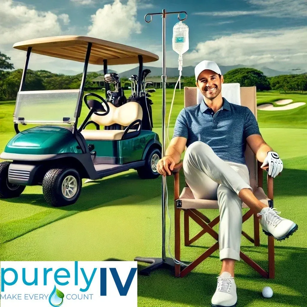 Mobile IV Therapy for Golfers